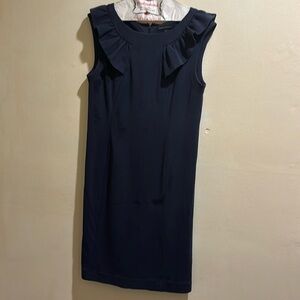 🏷️ Banana Republic Navy Blue Sheath Dress / Size 10
